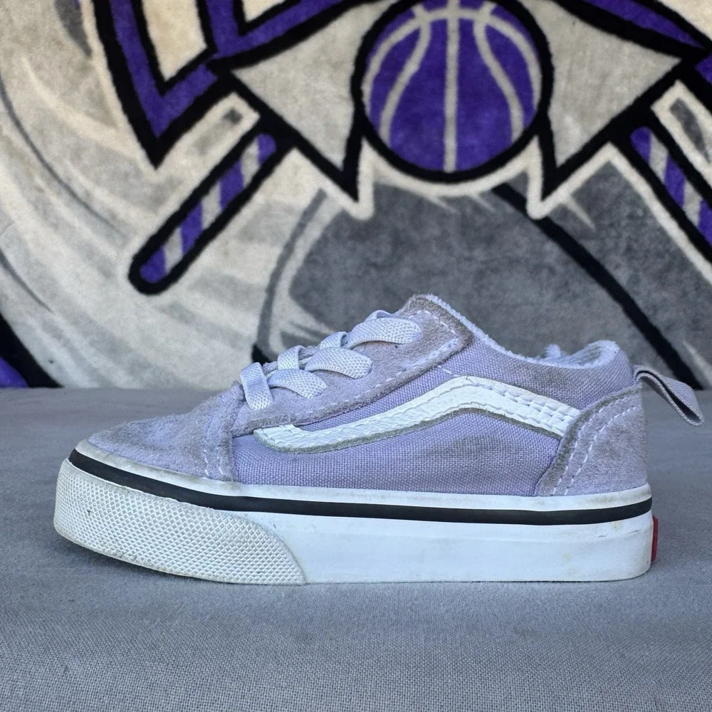 Size 5c - Vans Old Skool Toddler Shoes – Languid Lavender